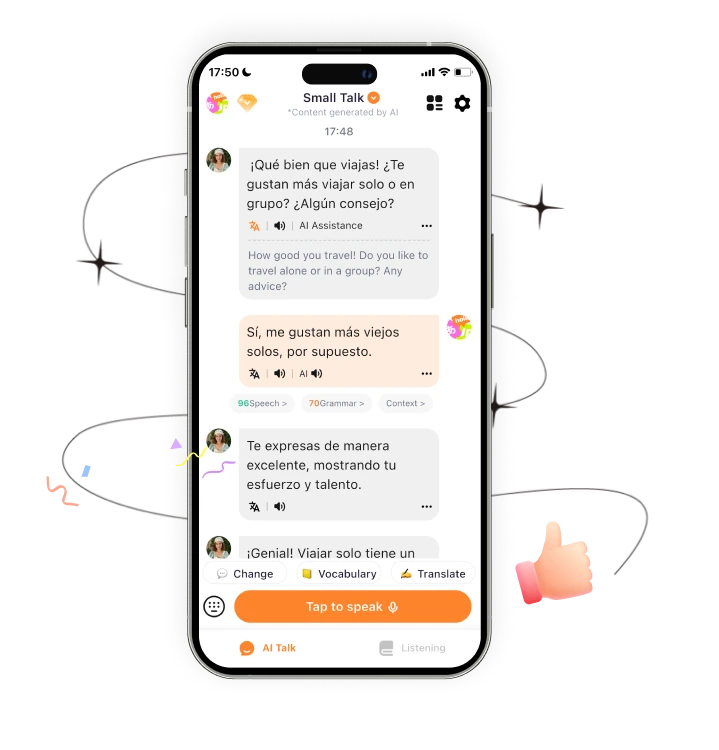 Ai 스페인어 튜터 학습 도구